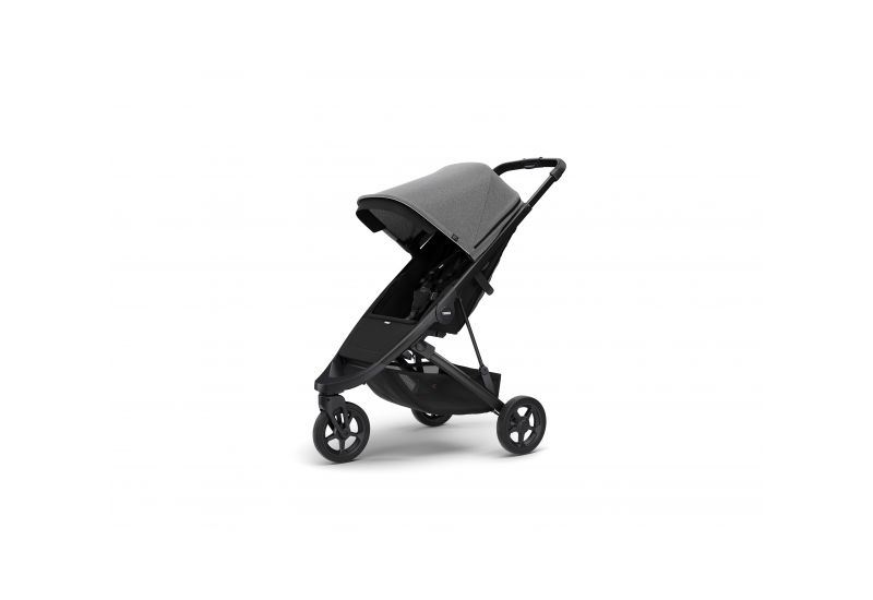 THULE SPRING STROLLER BLACK BEZ STŘÍŠKY - 4