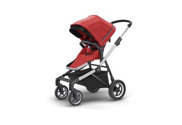 THULE SLEEK ENERGY RED S KORBIČKOU - 1