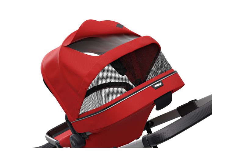 THULE SLEEK ENERGY RED S KORBIČKOU - 6