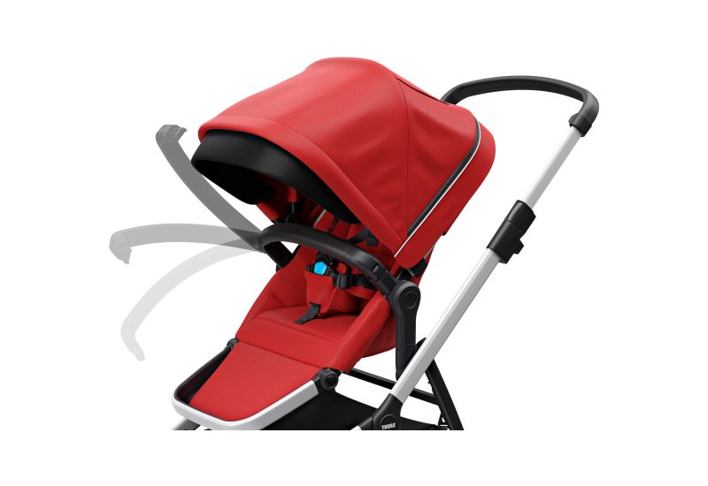 THULE SLEEK ENERGY RED S KORBIČKOU - 8