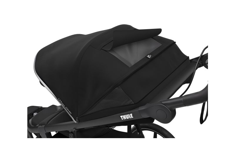 THULE URBAN GLIDE 2 BLACK ON BLACK + KORBIČKA - 8